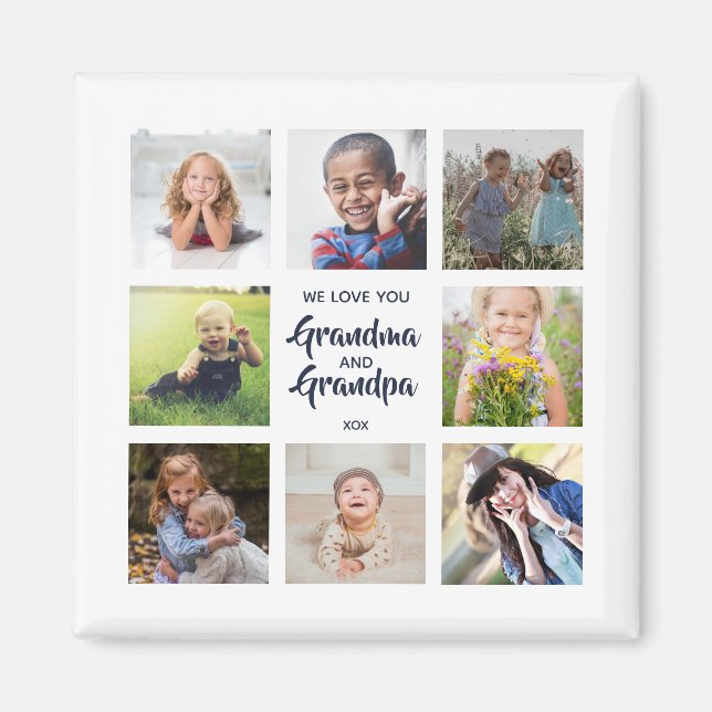 Imã Imagem especial do Magnet 8 para vovô vovô (Frente)