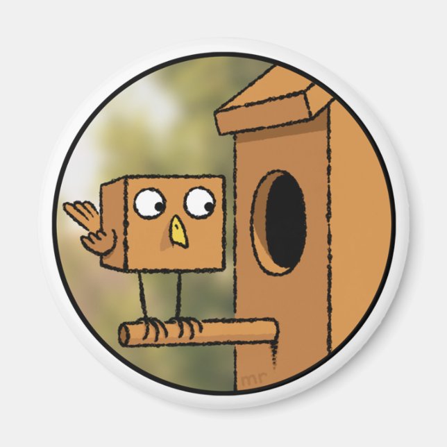 Imã Imagem Exterior (Frente)