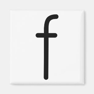 Imã Imagem "f" do título da letra