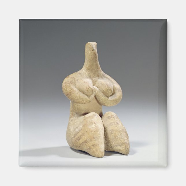 Imã Imagem feminina no estilo Halaf, c.4500 BC (ter (Frente)