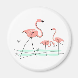Imã Imagem Flamingo Trio 2