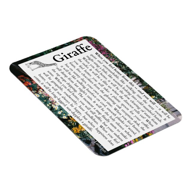 Ímã Imagem flexível (Lado Direito)