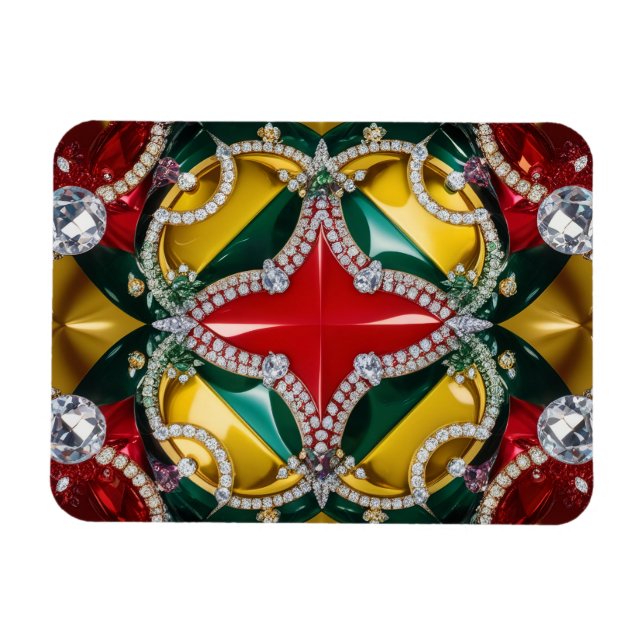 Ímã Imagem flexível com cores de Los Angeles (Horizontal)