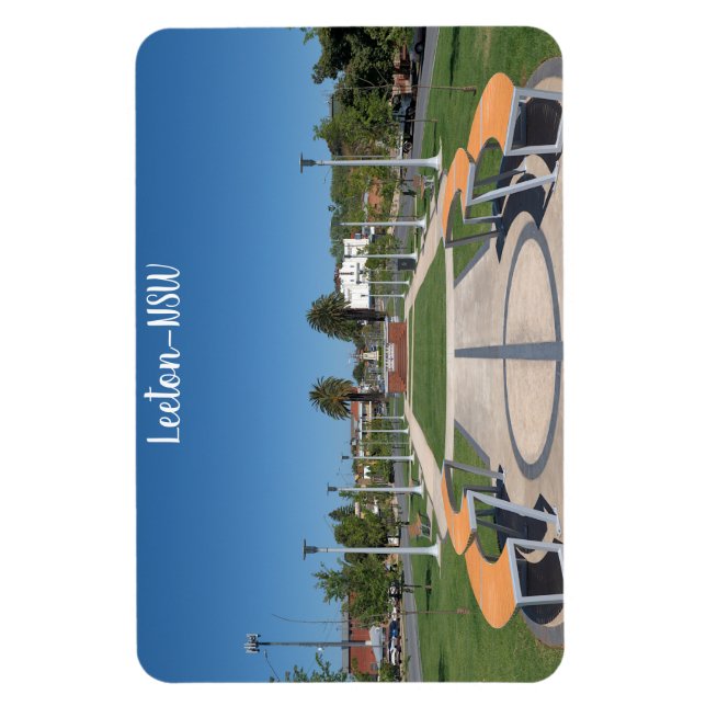 Ímã Imagem flexível com foto de Leeton (Vertical)