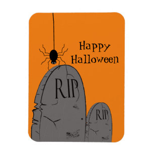 Ímã Imagem flexível das pedras das bruxas do Halloween