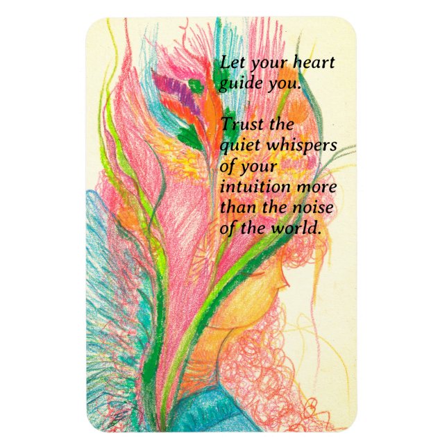 Ímã Imagem flexível de fotos com fada de flor pacífica (Vertical)