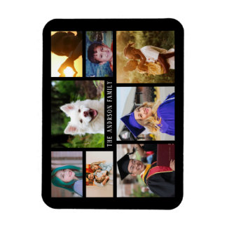 Ímã Imagem flexível de imagem com colagem de modelo 8