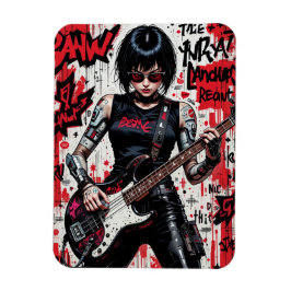 Ímã Imagem flexível de rebelião CyberBass