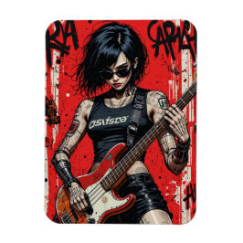 Ímã Imagem flexível de rebelião CyberBass