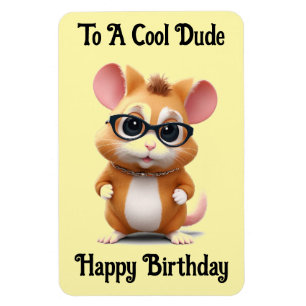 Ímã Imagem Flexível do Hamster legal