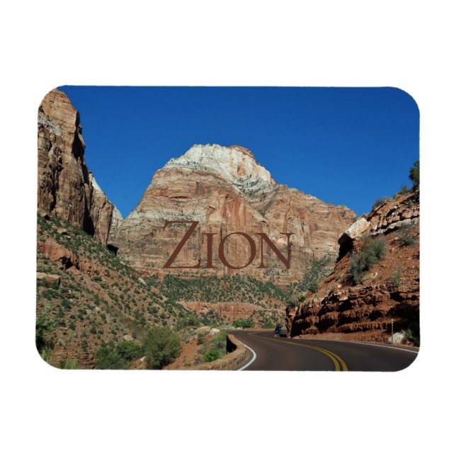 Ímã Imagem Flexível do Zion National Park Utah (Horizontal)