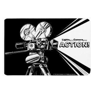 Ímã Imagem Flexível Gráfico da Câmera de Filme