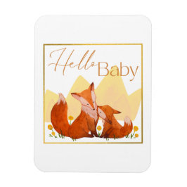 Ímã Imagem flexível para convites para bebês