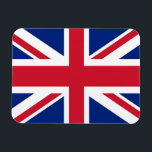Ímã Imagem flexível patriótica bandeira do Reino Unido<br><div class="desc">Decorre o seu frigorífico ou qualquer superfície magnética com orgulho, utilizando o nosso ímã flexível com a bandeira do Reino Unido! Feito com atenção aos detalhes, este ímã flexível não é apenas uma peça decorativa; é uma celebração da rica herança e identidade cultural do Reino Unido. A design impressionante mostra...</div>