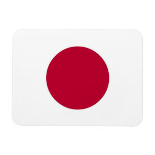 Ímã Imagem flexível patriótica com bandeira do Japã