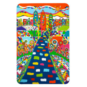 Ímã Imagem flexível Philly Skyline 4 x 6