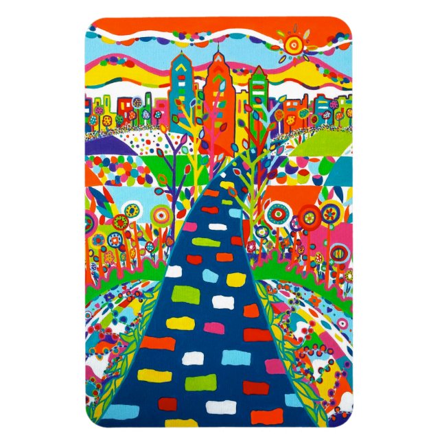 Ímã Imagem flexível Philly Skyline 4 x 6 (Vertical)