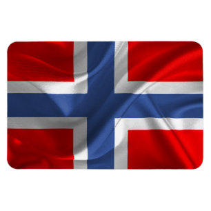 Ímã Imagem Flexível #Sinalizador Norueguês