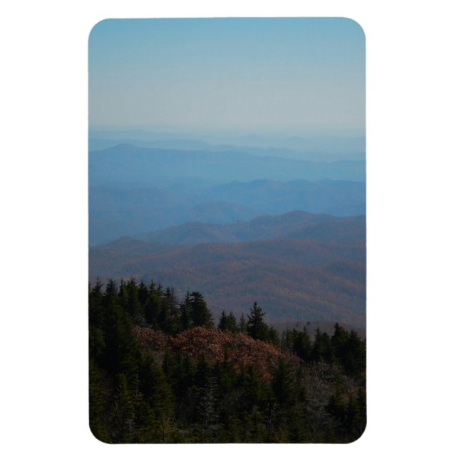 Ímã Imagem Fotográfica de Montanhas Inspiracionais Cên (Vertical)