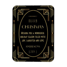 Imagem fotográfica de Natal Art deco