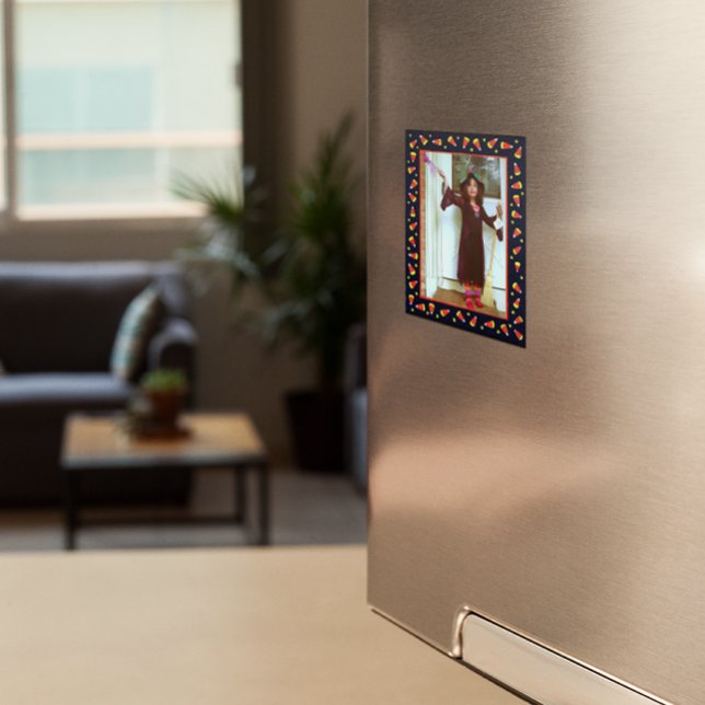 Ímã Imagem fotográfica do Halloween 3"x4" (Criador carregado)