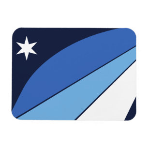 Ímã Imagem fotográfica flexível com bandeira da Colômb