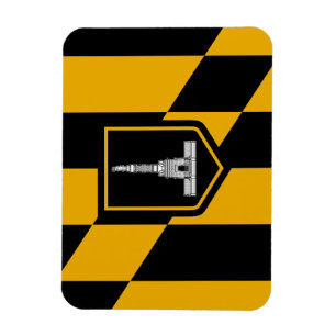 Ímã Imagem fotográfica flexível com bandeira de Balt