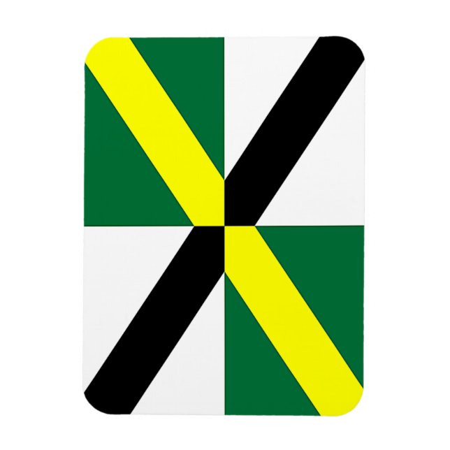 Ímã Imagem fotográfica flexível com bandeira de Monter (Vertical)