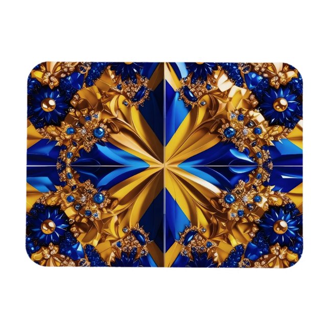 Ímã Imagem fotográfica flexível com cores de Suecia (Horizontal)