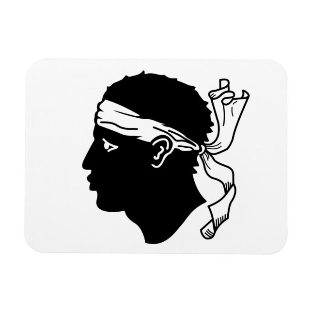 Ímã Imagem fotográfica flexível com pavilhão da Córseg (Horizontal)