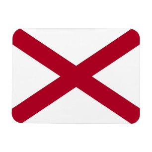 Ímã Imagem fotográfica flexível patriótica com bandeir