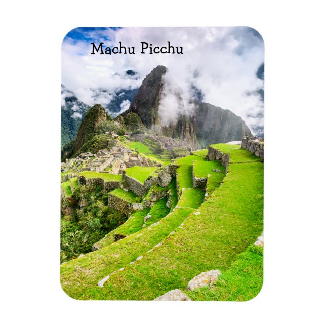 Ímã Imagem fotográfica Machu Picchu, Cusco - Peru (Vertical)