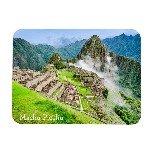 Ímã Imagem fotográfica Machu Picchu, Cusco - Peru (Horizontal)