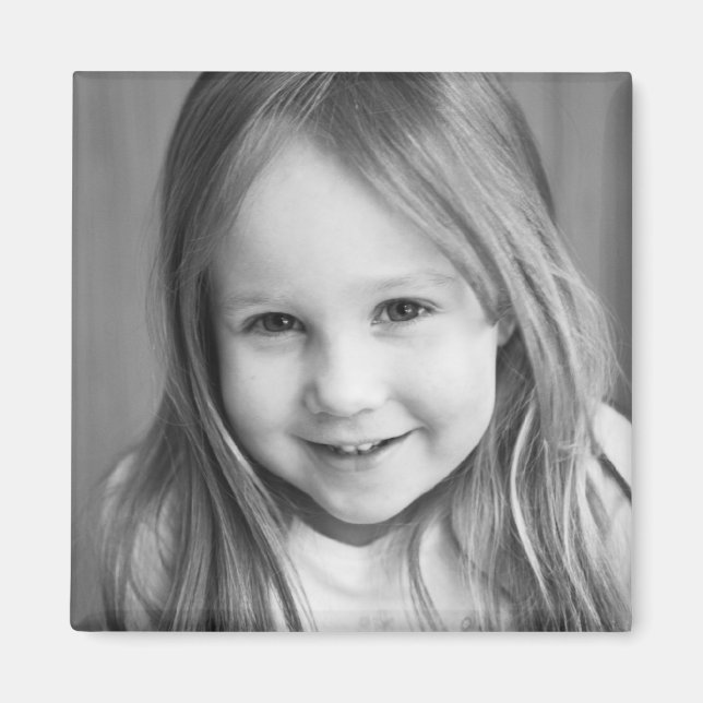 Imã Imagem fotográfica personalizada (Frente)