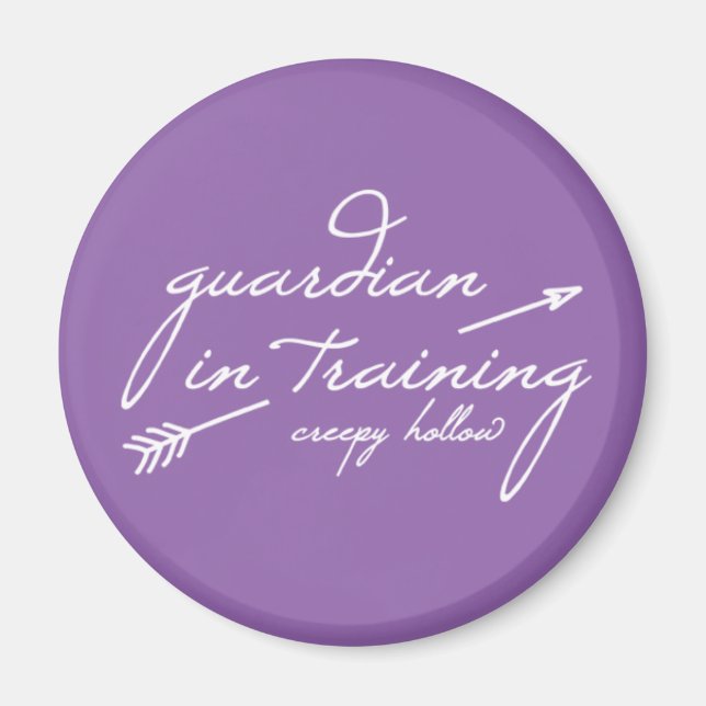 Imã Imagem "guardião em treinamento" de Creepy Hollow (Frente)