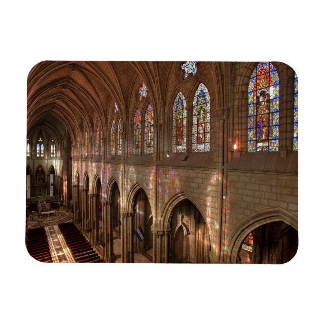 Ímã Imagem HDR do interior da Basílica, Quito, Equador (Horizontal)