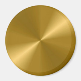 Imã Imagem Impressão Dourada