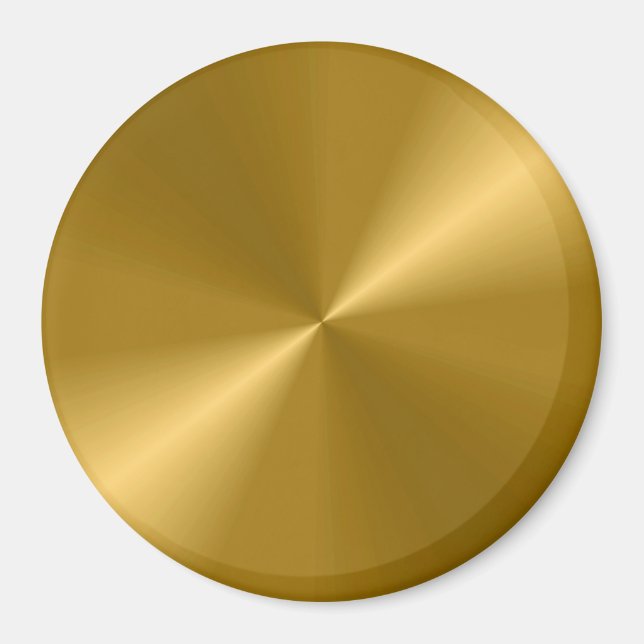 Imã Imagem Impressão Dourada (Frente)