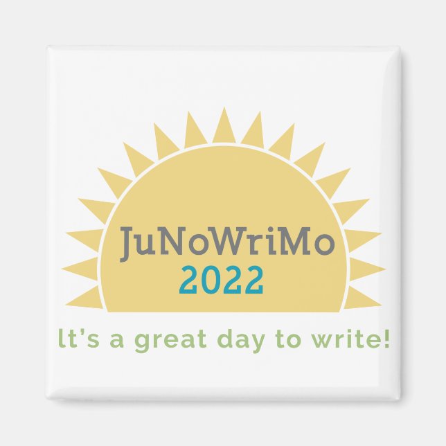 Imã Imagem JuNoWriMo 2022 (Frente)