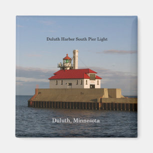 Imã Imagem Lâmpada do Cais Sul de Duluth Harbor