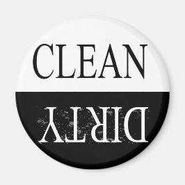 Imã Imagem limpa da máquina de lavar louça redonda a p