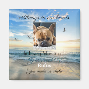 Imã Imagem Memorial com texto - Praia
