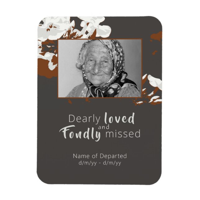 Ímã Imagem Memorial Flexível (Vertical)