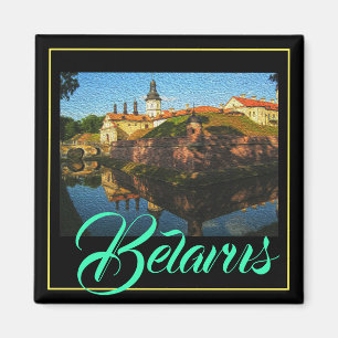 Imã Imagem Natural do Palácio de Belarus Nesvizh