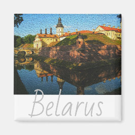 Imã Imagem Natural do Palácio de Belarus Nesvizh