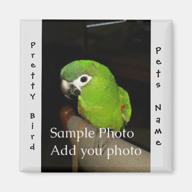 Imã Imagem personalizada (Frente)