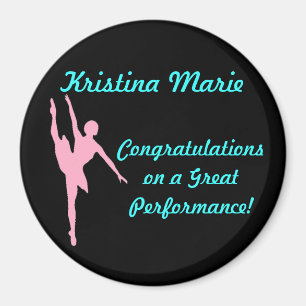Imã Imagem Personalizada Ballerina