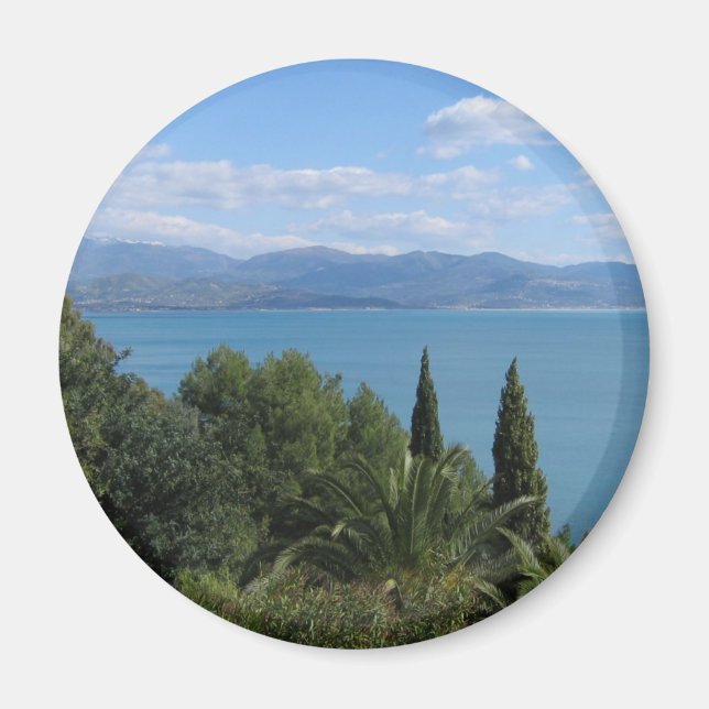Imã Imagem personalizada Costa del Cilento (Frente)