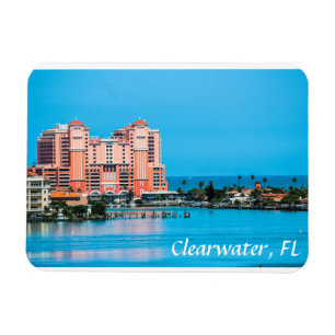 Ímã Imagem personalizada da Clearwater Florida