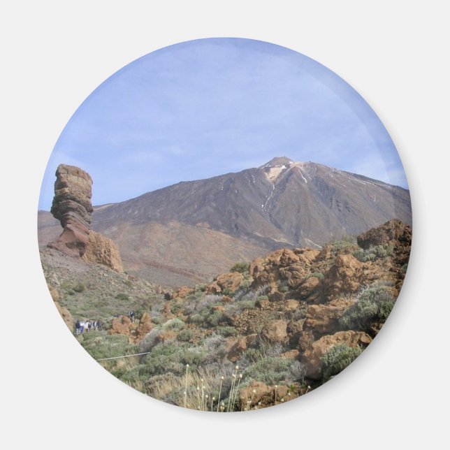 Imã Imagem personalizada de El Teide (Frente)